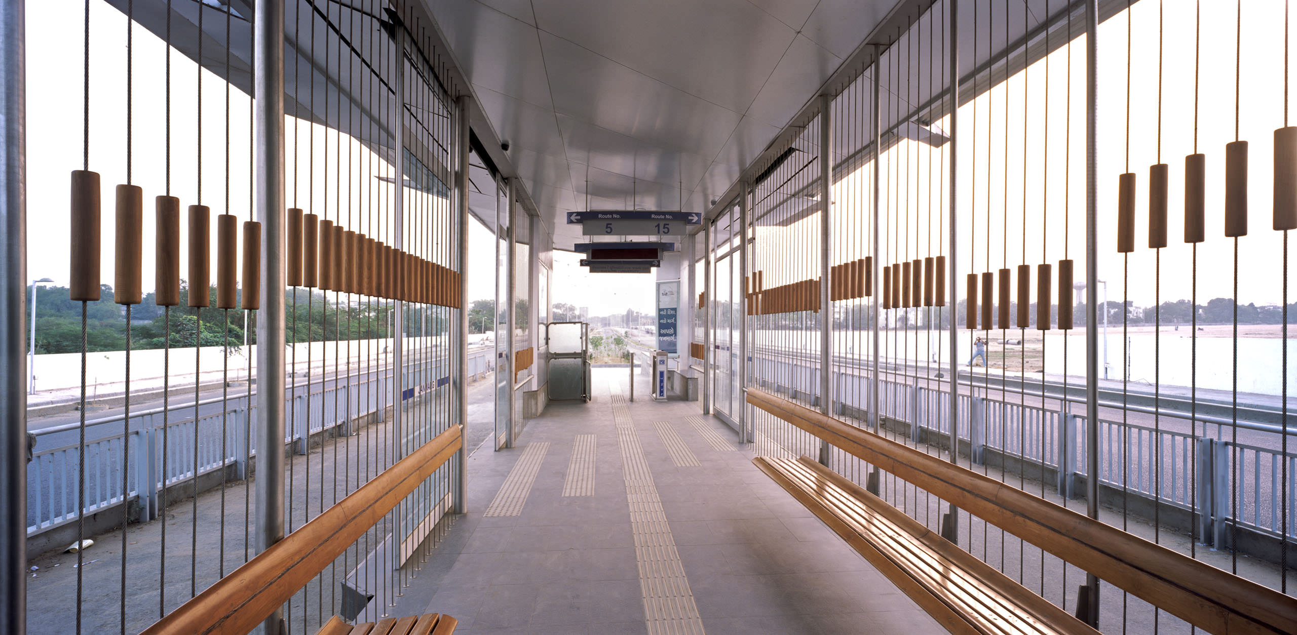 BRTS Bus Stop Ahmedabad